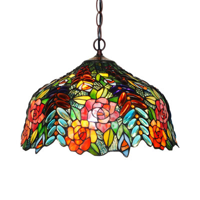 Lustre 3 lumières Tiffany