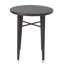 Table de bar d'extérieur, élément de formation en fer et toutes saisons, H 41 po x l 32,5 po, construction multi-marques brun reconnaissable, hauteur, largeur, longueur, couleur principale