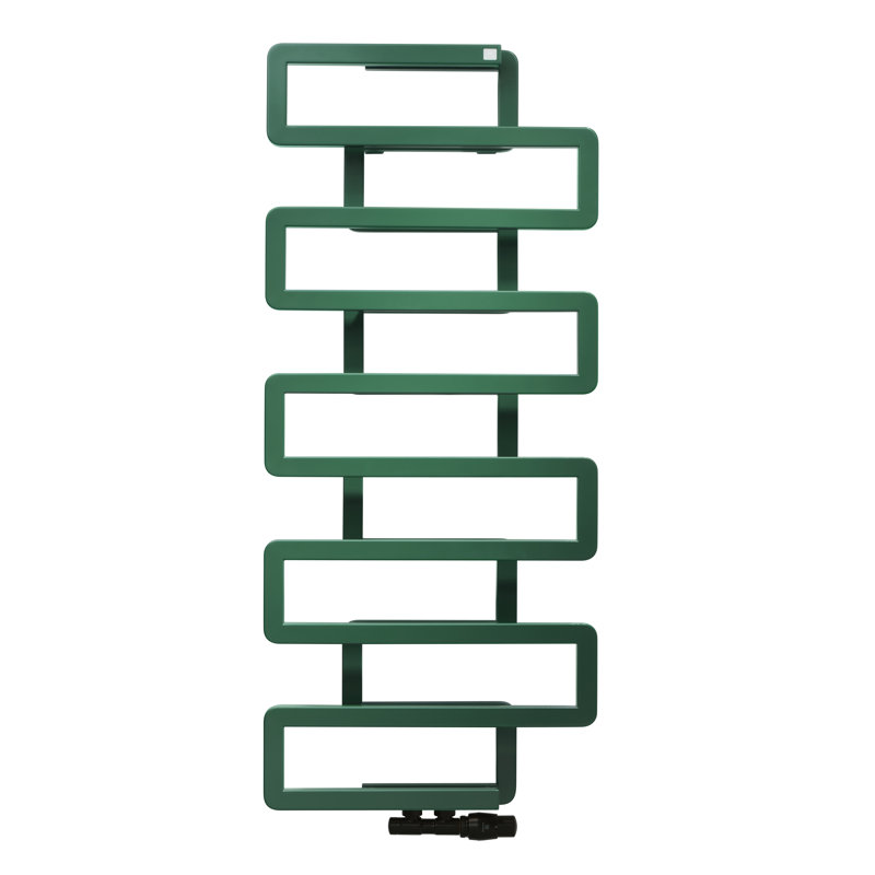 Heated Towel Rail, BOOKIE 1155/500, Green