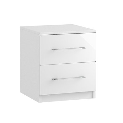 40cm W Manufactured Wood Bedside Table