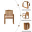 FAUTEUIL EN BOIS KD