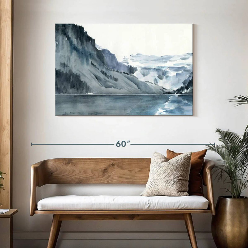 Fjords d'hiver d'Alvord I, H 30 po x l 45 po