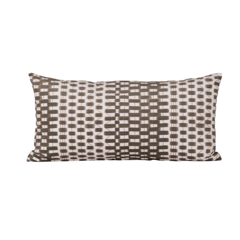 Coussin Grapevine, Vert, Rectangle H 14 po x l 26 po, Plumes