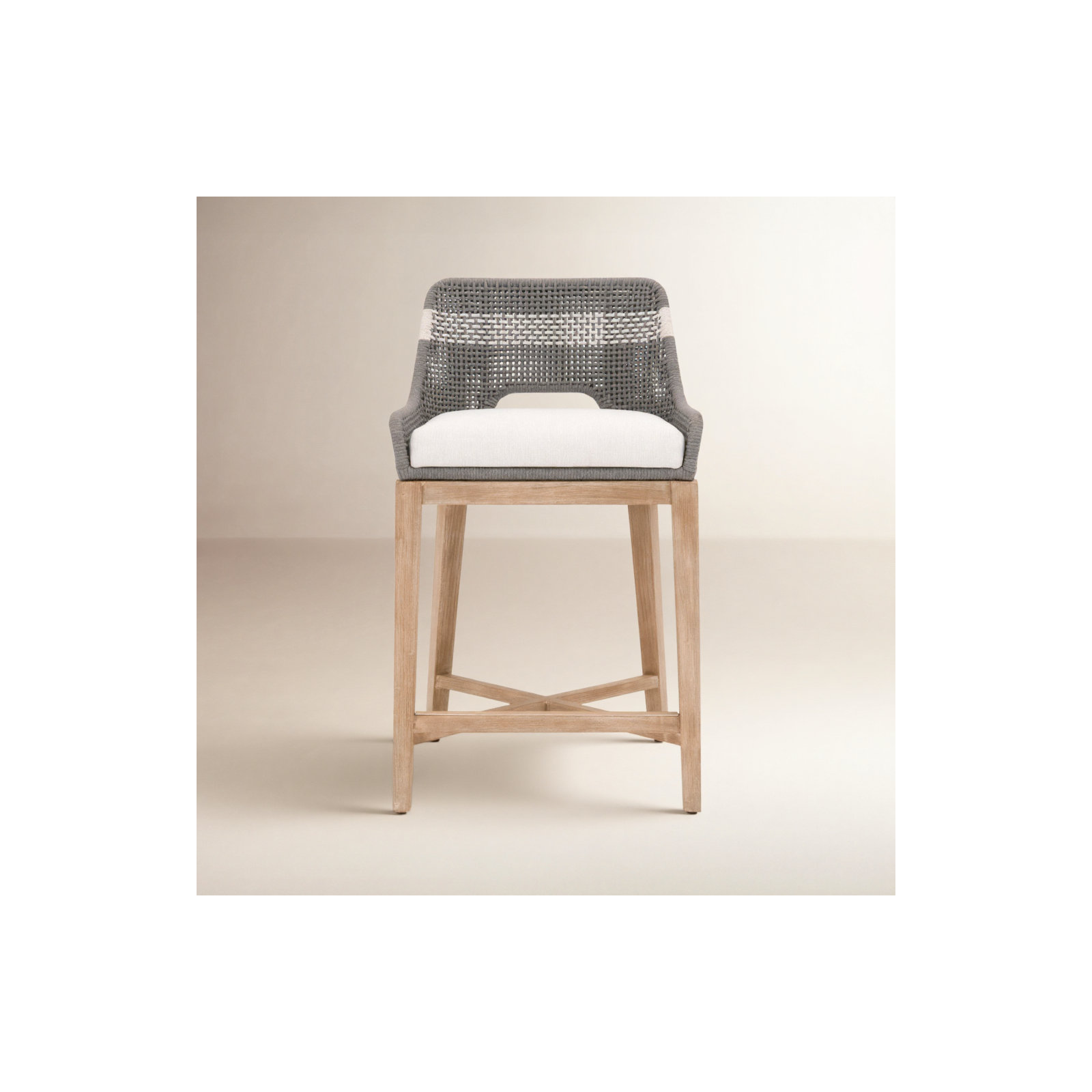 Bowker Bar & Counter Stool, Counter Stool (26" Seat Height), Dove Gray / White Speckle