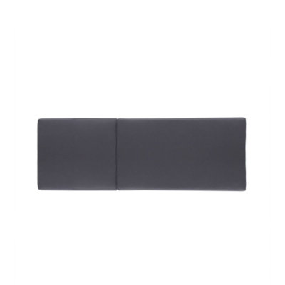 Coussin de chaise longue gris foncé