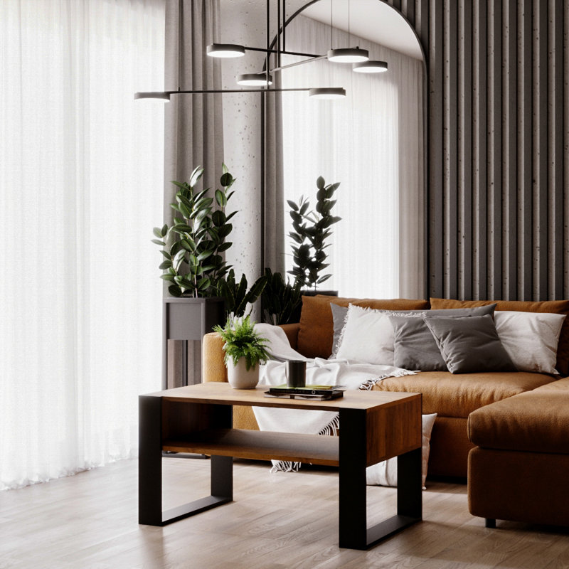 Kovinka Sled Coffee Table with Storage