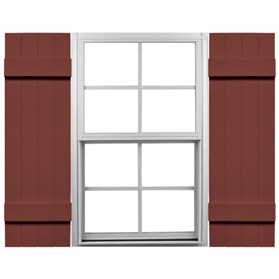 Mid-America 14'' Board & Batten Shutters