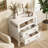 Fluted Nightstand With with USB Ports and Outlets-1644478016-1834045388