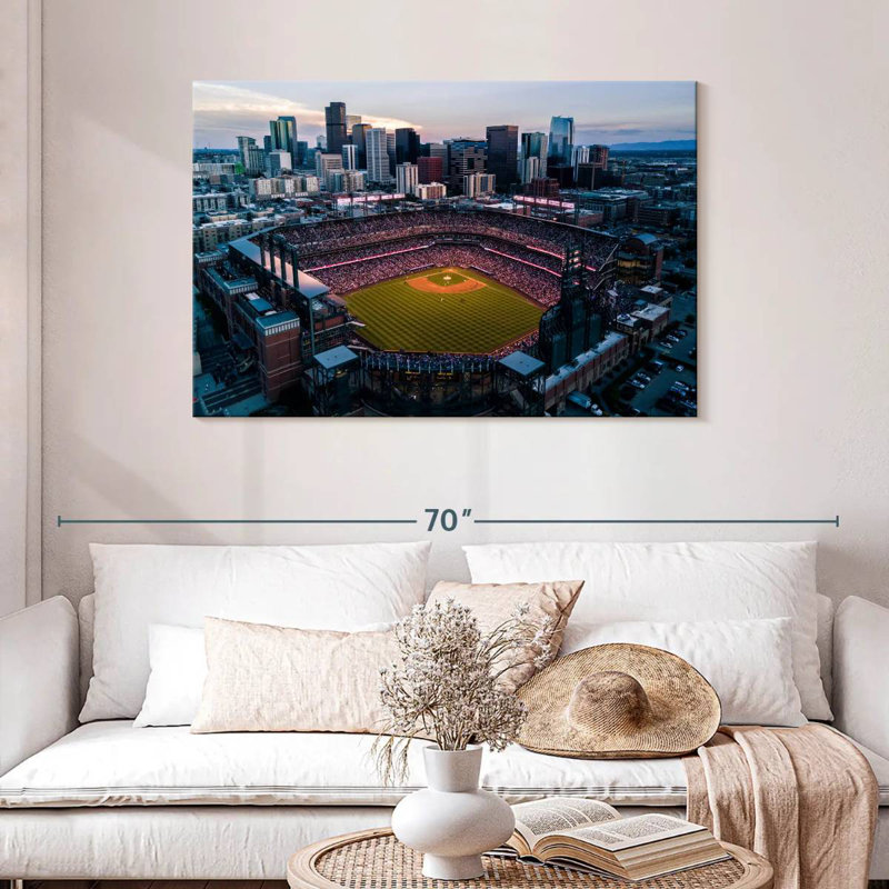 Stade Sirci Coors Field, H 30 po x l 45 po