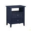 Table de chevet 2 tiroirs Weston Midnight-959420813