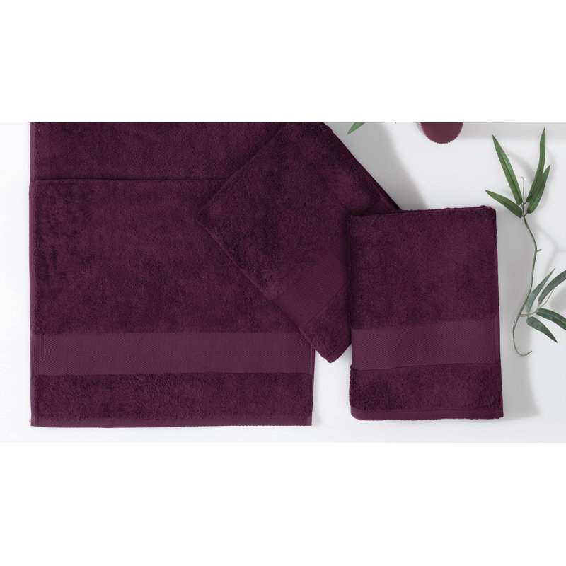Lavar Midweight Hand Towel, Purple