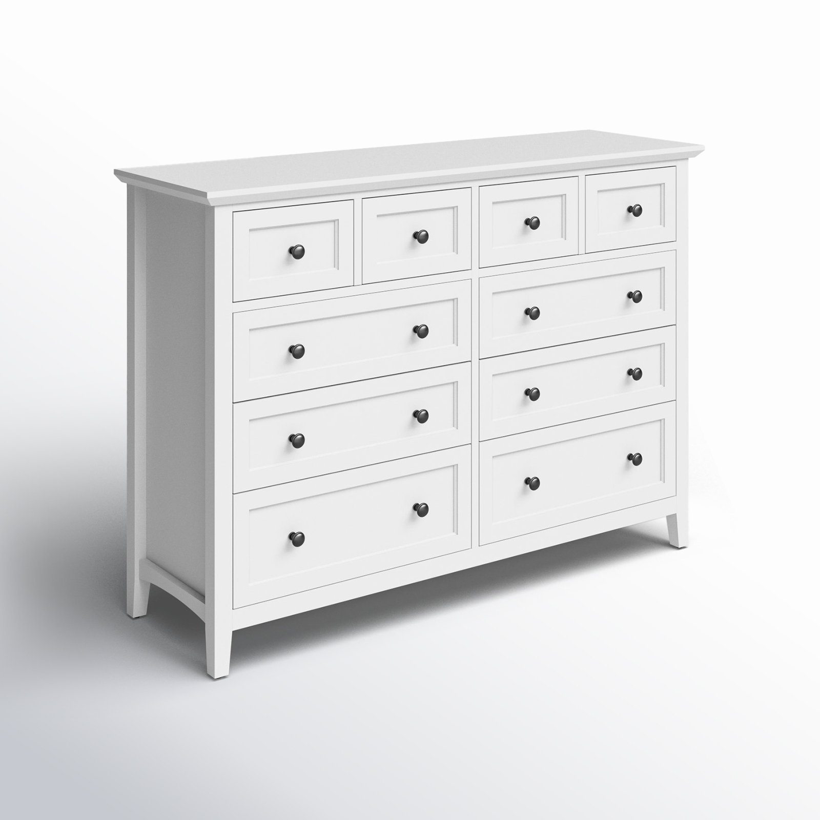Renee 8 - Drawer Dresser, White
