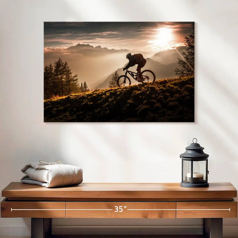 Senne Golden Hour Biking, H 16 po x l 24 po