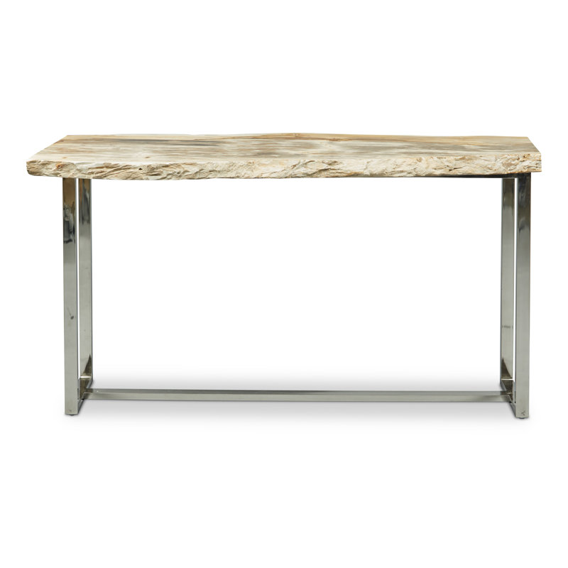 Elements 60'' W Console Table, Natural Light