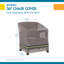 Housse pour chaise d'extérieur imperméable Pierce Soteria-303108472