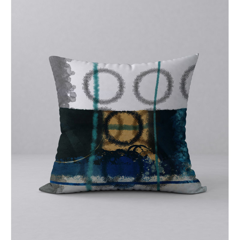 Housse de coussin décorative carrée en forme de « Jewel better », 18 po x 18 po