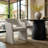 4 - Person Dining Table Sets With Round Table & 4 Upholstered Waterproof Chairs-1343173048