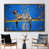 Gold Floater Framed
