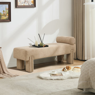 Banc de chambre rembourré 59,4 po Bulwell