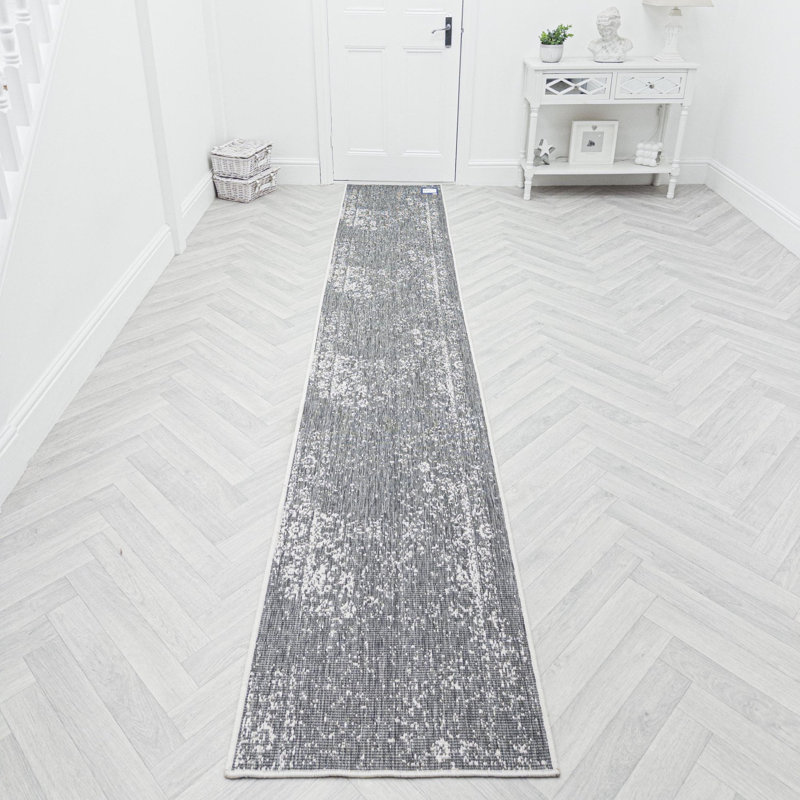 Runner Abstract Flatweave Area Rug, Runner 60 x 150 cm