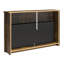 Wide Modern Farmhouse Mantel with Electric Fireplace-88293516
