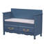 Banc de rangement à couvercle rabattable rembourré-673062129