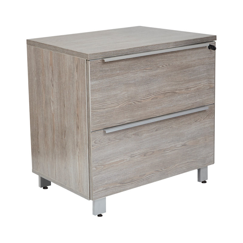Ensemble de bureau 3 pièces Maysey, Gris, H 29 po x l 63 po x P 32 po