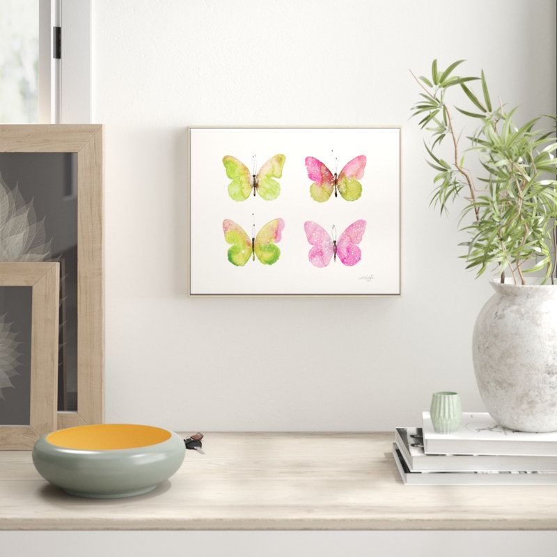 Kathy Morton Stanion - Painting on Canvas, 41cm H x 51cm W, Timber Floater Framed