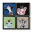 «Playful Nature», ensemble de 4 cadres photo sur toile-1490637135-1490637122