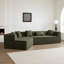 Nuage modulaire 127,5 po, style minimaliste moderne. Aucun assemblage requis. Conception géométrique pour différentes configurations. Coin rajeunissant à haute mousse. Revêtement respirant. 3, étincelle flamboyante-1531603072