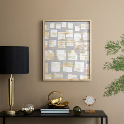 NetworksII Framed Print - Solid Wood