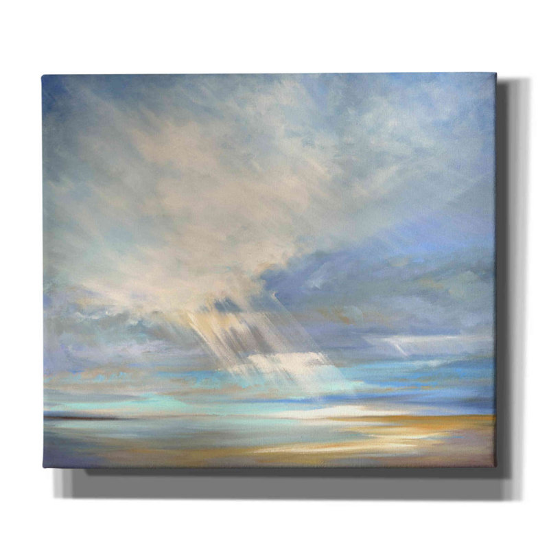 Epic Graffiti «Heavenly Light II» par Sheila Finch, H 26 po x l 30 po x P 1,5 po