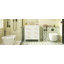 Ensemble de meuble-lavabo simple 30 po avec 3 tiroirs, meuble-lavabo autoportant avec cadre en bois massif 30 po-650636206