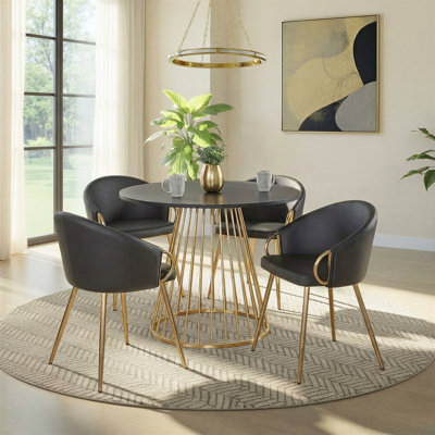 Farquhar Canary-Claire Dining Set - 5 Piece