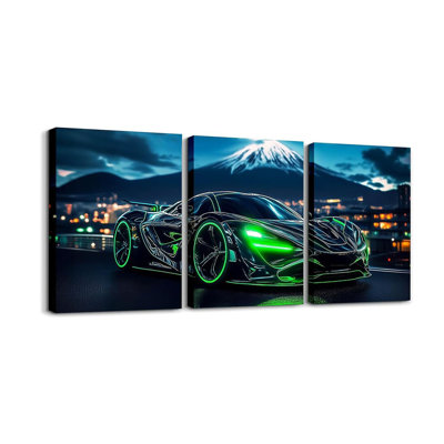 3 Piece Wrapped Canvas Print