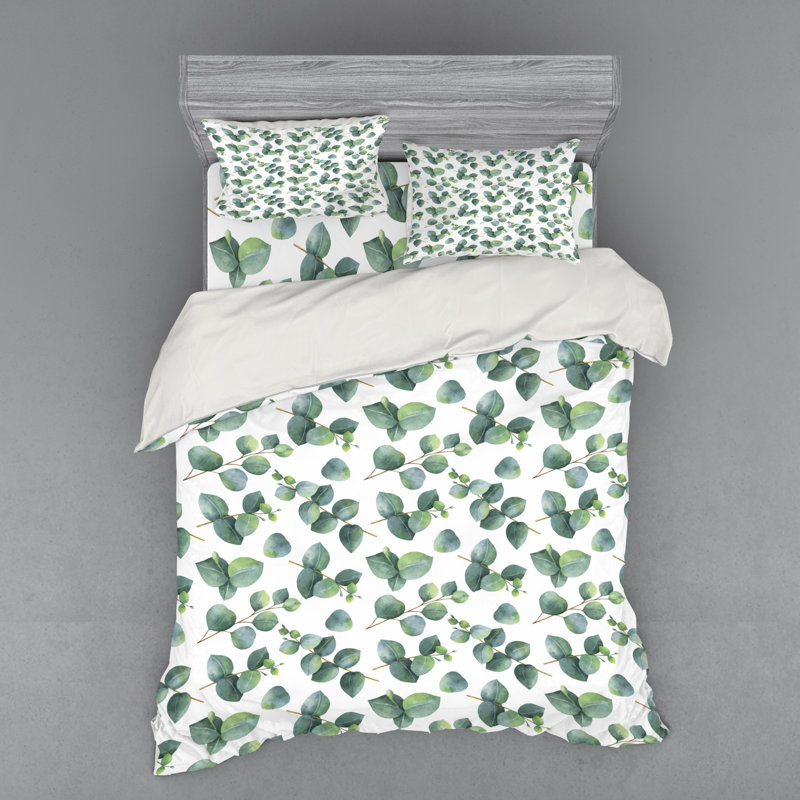 Farmhouse / Country Polyester Duvet Cover, Queen Duvet Cover + 3 Additional Pieces