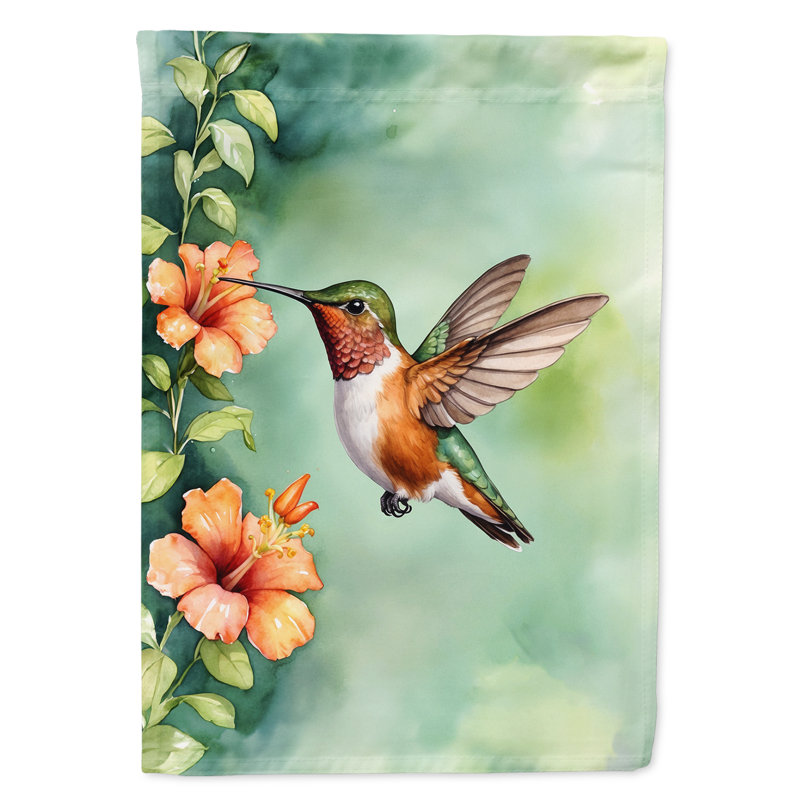 Drapeau de jardin, Colibri roux
