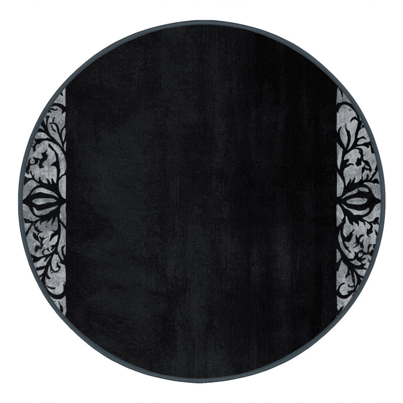 Granite Lace Rug, Round 6'