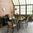 Glendo 6 - Person Metal Patio Dining Set with Rectangular Table