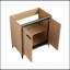Armoire de rangement pour meuble-lavabo autoportant 30 pouces