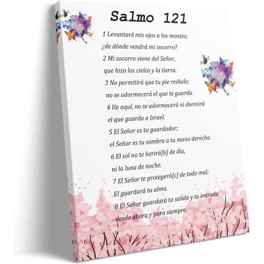 Trinx Salmo 103 Impresión De Arte Cristiano En La Pared Lista Para Colgar  On Canvas Textual Art
