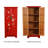 Modern Painted Solid Wood Wardrobe-438664489