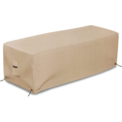 Heavy Duty Multipurpose Outdoor Rectangle Fire Pit Cover, Durable & UV Resistant Patio Waterproof Cover in Multiple Sizes Suitable For LAUREAN AEGEAN  Belle