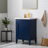 Arzola 24'' Freestanding Single Bathroom Vanity with Ceramic Top-1550110944