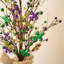 Arbre de table 21 po Mardi Gras