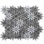 Desert Hills 0.5 in. x 1.1 in. Novelty Polished Marble Tile