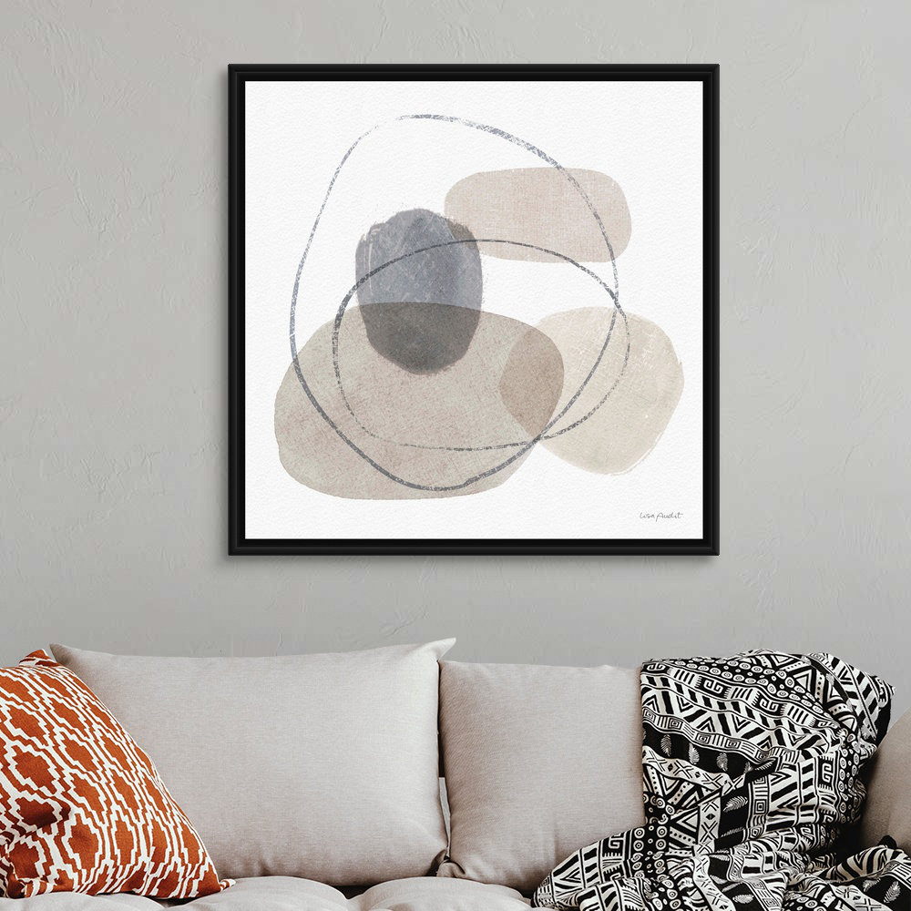 " Think Neutral 07 " by Lisa Audit Painting Print George Oliver 