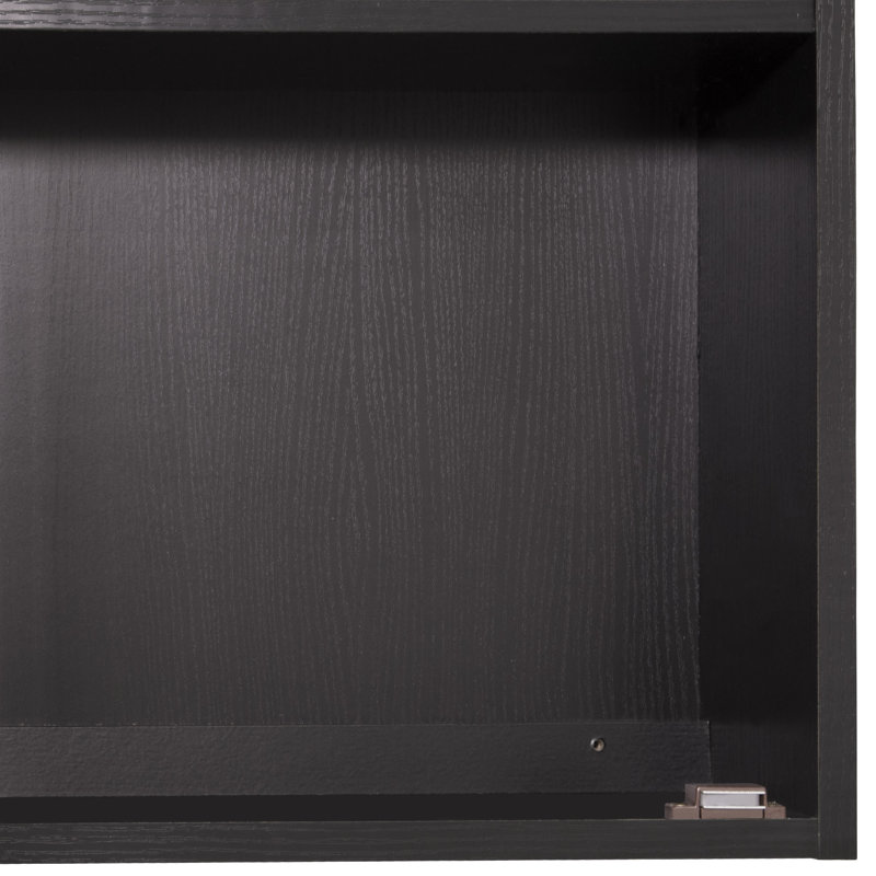 Searle Medicine Cabinet - Bathroom Wall Cabinet with Framed Mirrored Doors, Espresso, 30" H x 48" W x 6" D