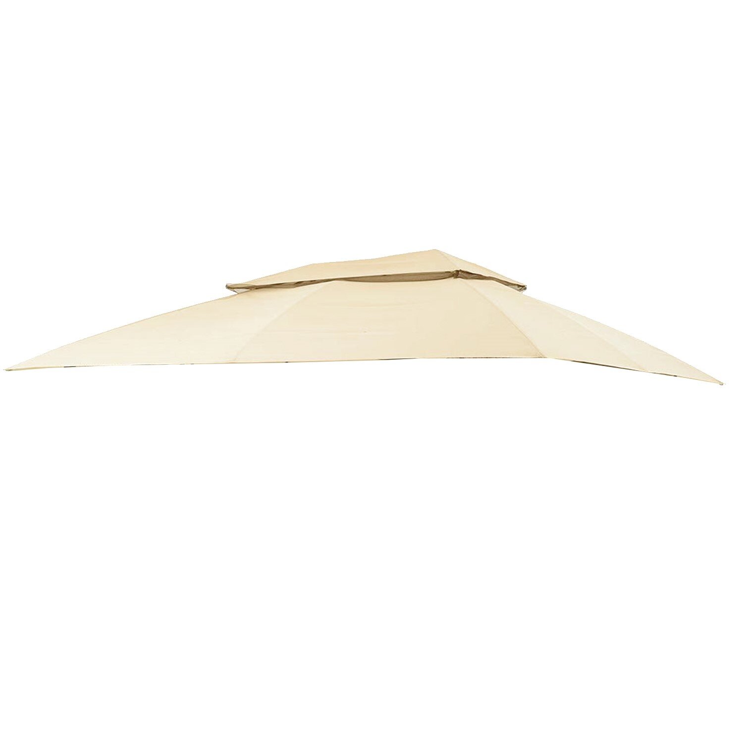 Garden Winds Beige Fabric Replacement Canopy For Gazebo 