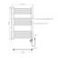 Greenwalt Straight Towel Rail Heated Towel Rails